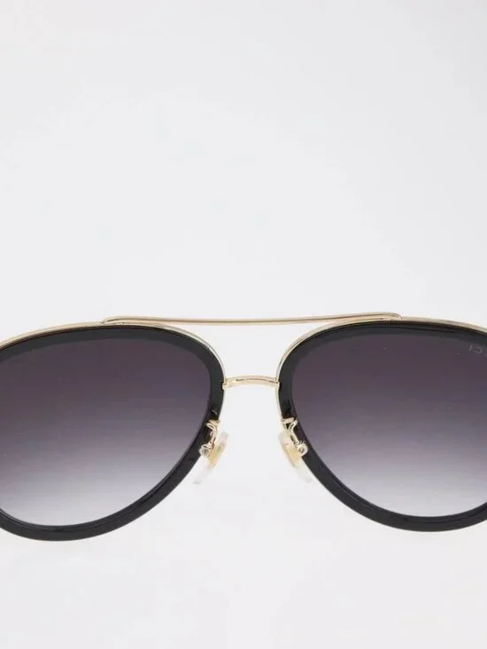 GUCCI Sunglasses metal Black Auth BA10537V - Picture 2 of 14